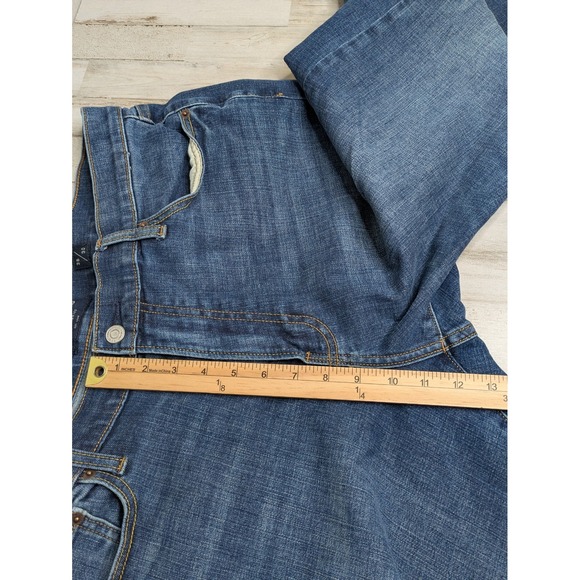 Lucky Brand 410 Jeans Mens 38x30 (39x29) Athletic Slim Med Wash Blue Stretch - Picture 14 of 15